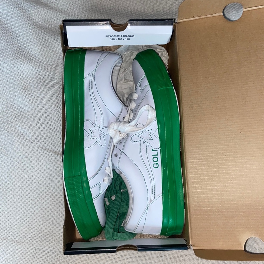 Golf Le Fleurs - Shoes - White/Antique White - Size 9 Men; 11 Women